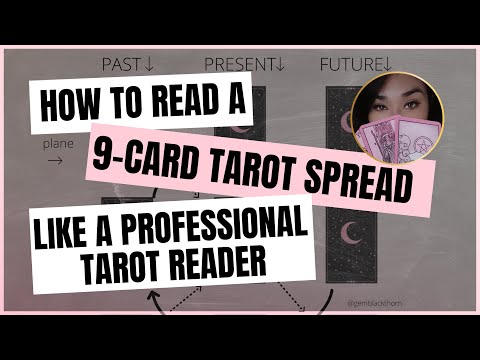 Nine Card Tarot Spread For Professional Tarot Readers
