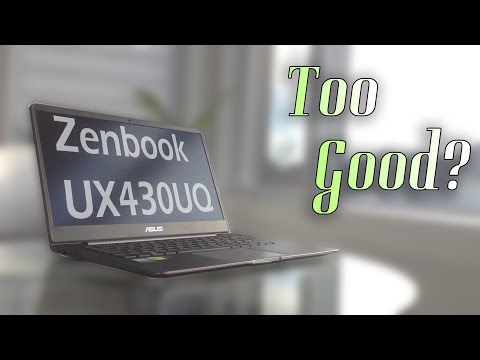 All in 1 Best Student/Gaming Notebook? Review of UX430UQ Zenbook From Asus