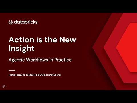Watch: Sponsored by: Boomi | Action Is the New Insight: Agentic Workflows in Practice