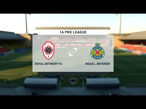 Antwerp vs Waasland Beveren | Belgian Pro League (29/01/2021) | Fifa 21