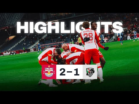 Alajbegovic-Doppelpack sichert Winterkrone: Salzburg – Wolfsberg | Highlights | ADMIRAL Bundesliga
