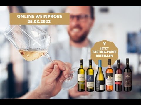 6. Online-Weinprobe „Frühlingsweine“ am 25. März 2022 ab 19 Uhr