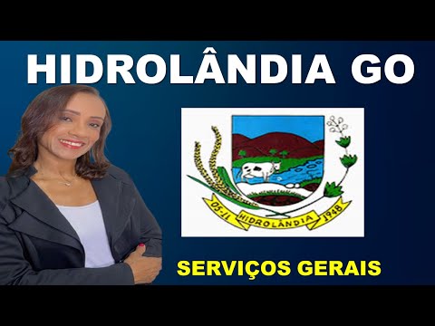 AUXILIAR DE SERVIÇOS BRAÇAIS para a Prefeitura de Hidrolândia Goiás/PROF.DELMA