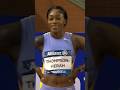 Elaine Thompson-Herah vs Dina Asher-Smith vs Natasha Morrison over 100m Brussels 2023