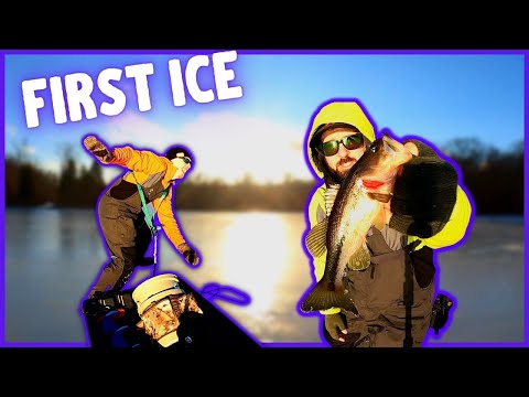 First Ice Of 2022 | Nobody Catches Fish Here?!