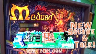 A BRAND NEW G-T-O Squawk And Talk Sound PCB For My 1981 Bally Medusa Pinball Machine!