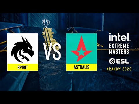 Spirit vs. Astralis - IEM Kraków 2026 - Group A