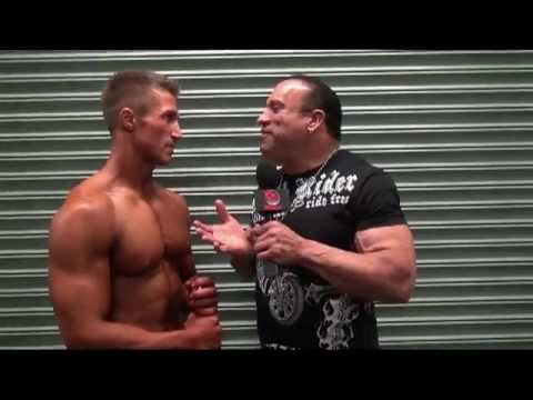 Alex Atanasov After Winning the 2013 NPC Emerald Cup Mens Physique Overall