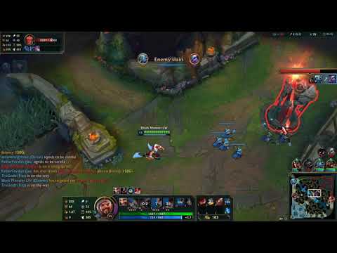 League of Legends Draven Santa Gameplay