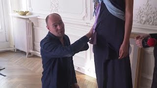 Behind-the-scenes with designer Peet Dullaert before his debut Haute C