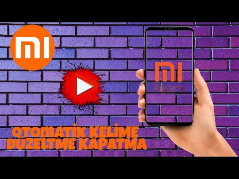 Xiaomi telefonlarda otamatik kelime düzeltme kapatma