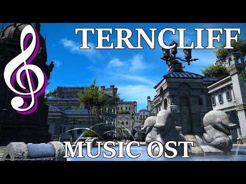 FFXIV OST: Terncliff Theme Music & Explore Terncliff Town - Patch 5.3 - Chronicles of a New Age