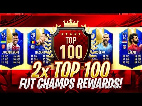 THESE REWARDS ARE INSANE! 2x TOP 100 IN THE WORLD EPL TOTS REWARDS! FIFA 19 Ultimate Team