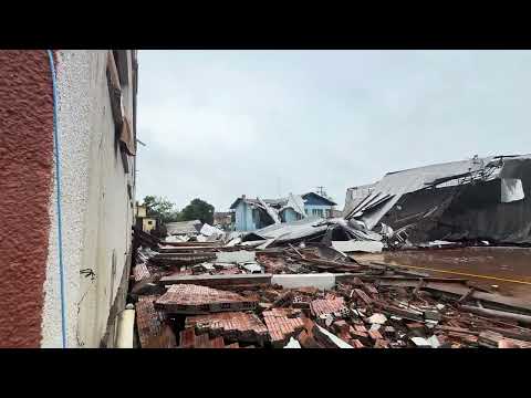 An unprecedented tornado in Rio Grande do Sul in December 2025 destroyed part of the city 