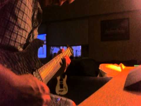5.25 months playing guitar, Funky Blues in A Jamming