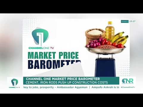 Construction Costs:Cement and Iron Rod Prices Rise in September | Channel One Market Price Barometer
