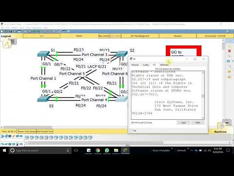 ICND2 - 3.2.2.3 Packet Tracer Troubleshooting EtherChannel - 22