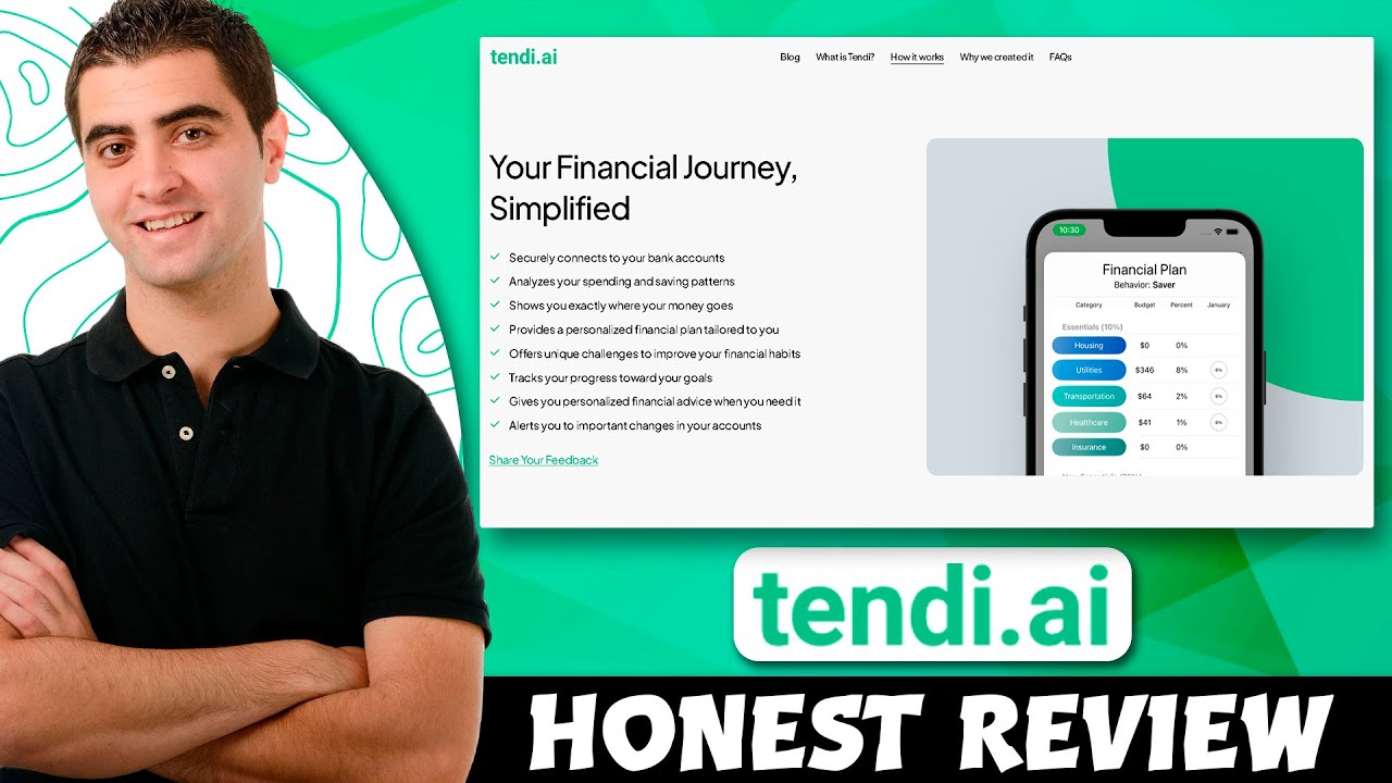 Tendi Ai Review - Best AI Financial Advisor | My Usage Experience