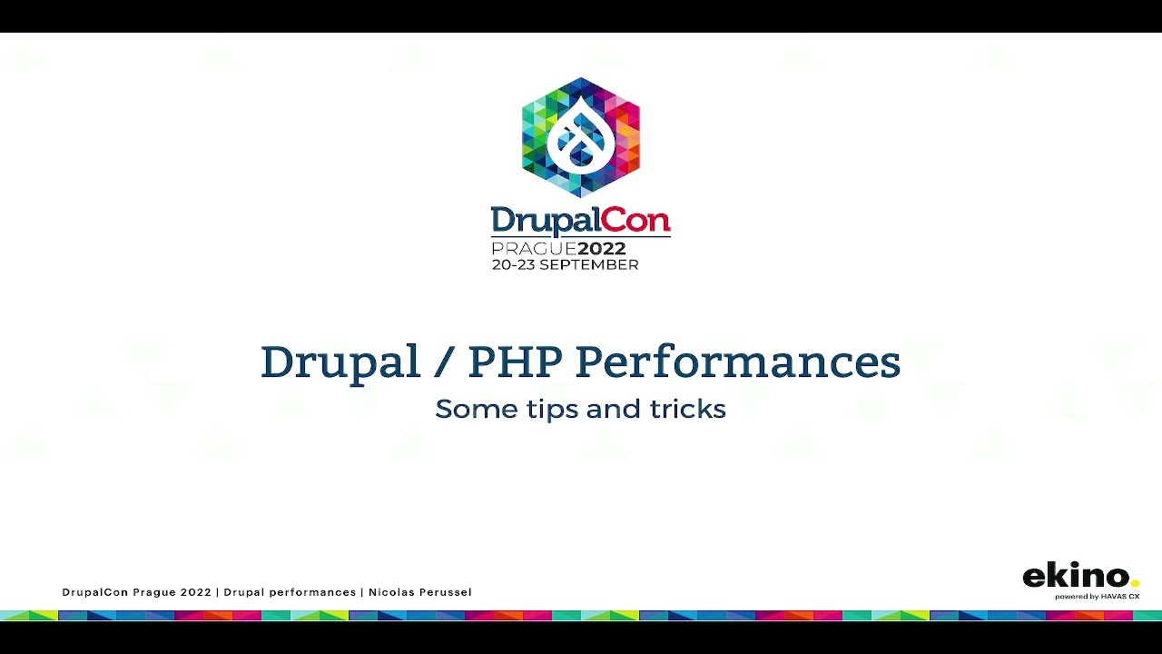 MAKERS & BUILDERS - Drupal performances from real production projects
