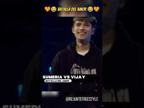 VIJAY KESH VS SUMERIA 😂🧡 BATALLA DEL AMOR #vijaykesh #sumeria