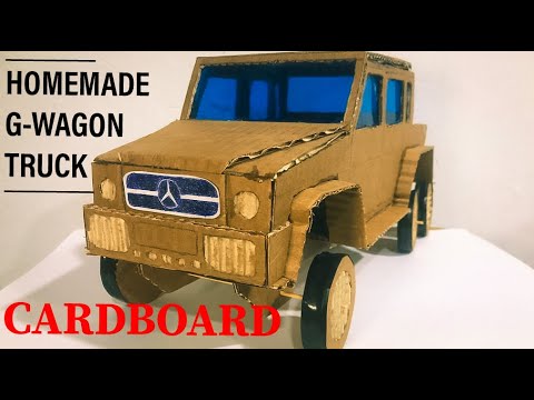 How To Make A Homemade Mercedes Benz 6x6 wheel G-Wagon Truck