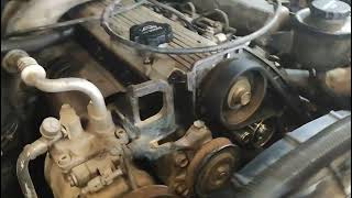 Toyota hdj 80. Timing belt tensioner bolt issue.