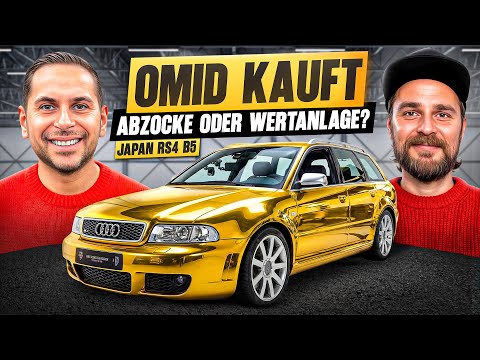 TRÄUMER? Patrick(36) will von Omid ABSURDE 80.000€ für alten Japan Audi RS4 B5! Omid Kauft!