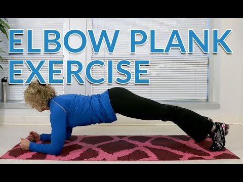 Elbow Plank Exercise for Spine Health