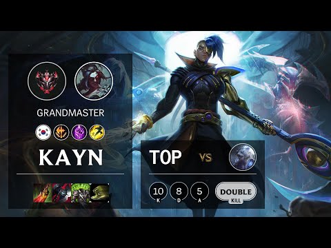 Kayn Top vs Volibear - KR Grandmaster Patch 10.13