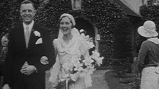 A Family Wedding in Felixstowe (1934) | Britain on Film