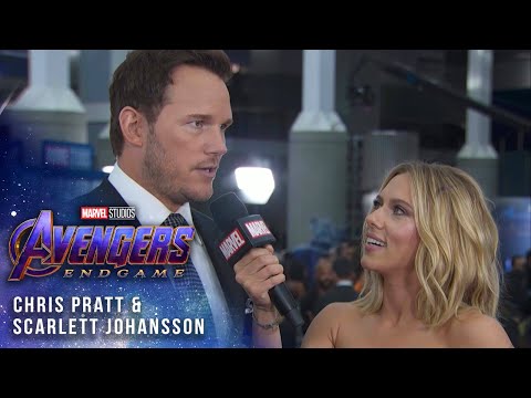 Scarlett Johansson & Chris Pratt take over at Avengers: Endgame LIVE Premiere