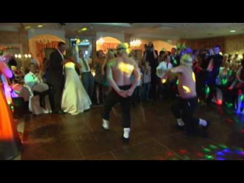 Stavros Flatley - Suprise at Carl & Helens Wedding