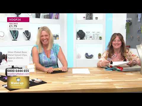 Jewellery Maker Live 07/08/23 -- With Carol Roach & Debbie Kershaw