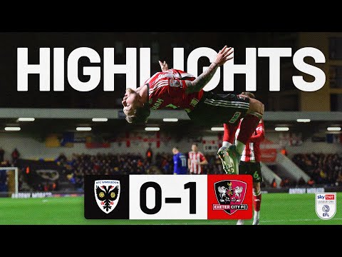 HIGHLIGHTS: AFC Wimbledon 0 Exeter City 1 | Exeter City Football Club