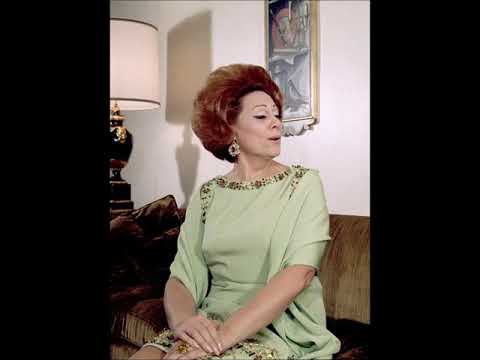 Mascagni - Cavalleria Rusticana - Voi lo sapete - Renata Tebaldi (Wien, 1973)