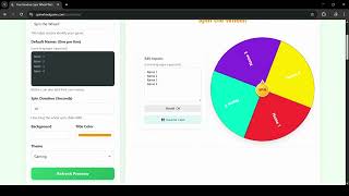 Create Your Free Custom Spin Wheel Online | Winner Picker Tool