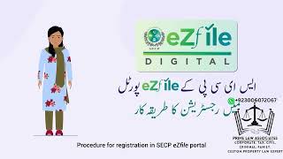 secp company registration | User Registertion EZFILE SECP eZfile Leap SECP Company Registration 2024