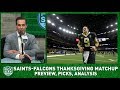Saints-Falcons Thanksgiving Preview, Picks, Analysis I Pick Six Podcast