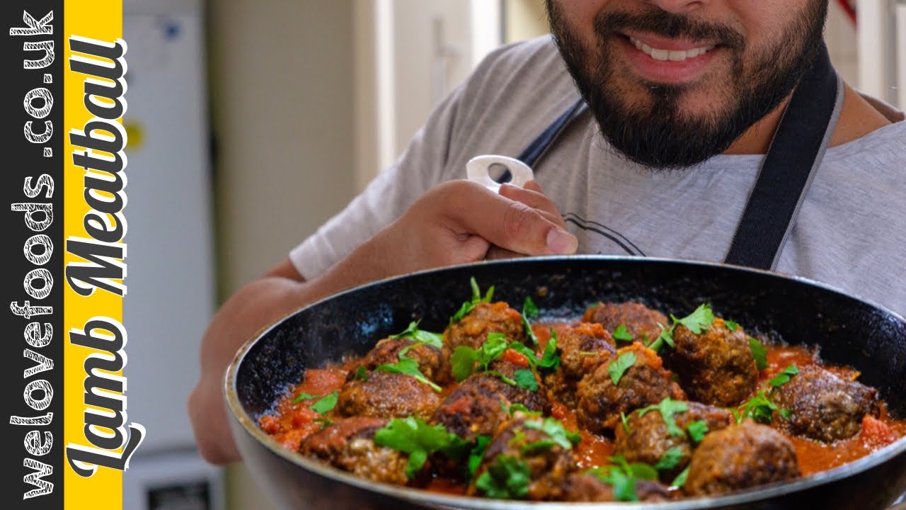 Moroccan Lamb Meatball recipe | Easy Meatball recipe