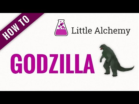 How to make GODZILLA in Little Alchemy Complete Solution