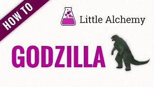 How to make GODZILLA in Little Alchemy Complete Solution