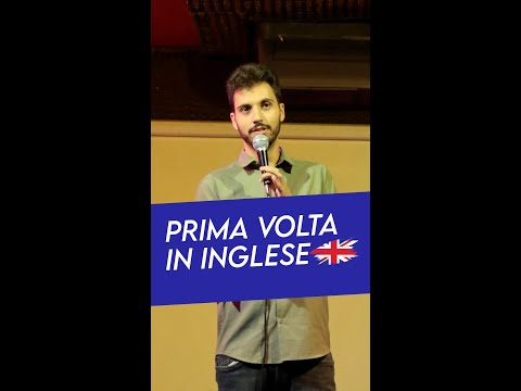Prima volta in Inglese - Vincenzo Comunale #standupcomedy