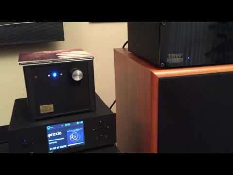 Audio Research VT 150 Monos, Tayf Tube pre, Project  Streambox DSA, Harbeth 40.1