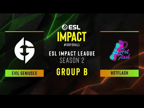 Evil Geniuses vs. Hot Flash - Map 2 - [Overpass] - ESL Impact League S2 - Group B - NA
