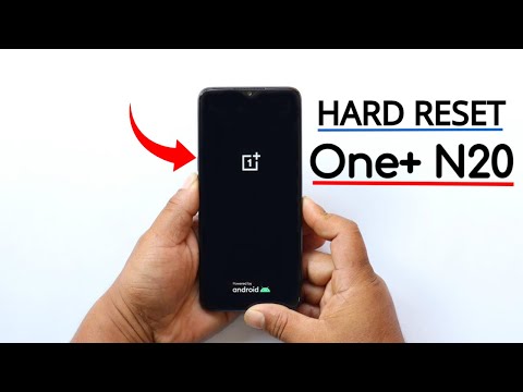 Hard Reset OnePlus N20se Unlock Pattern/Pin/Password Without Computer One+ N20 Format User Lock