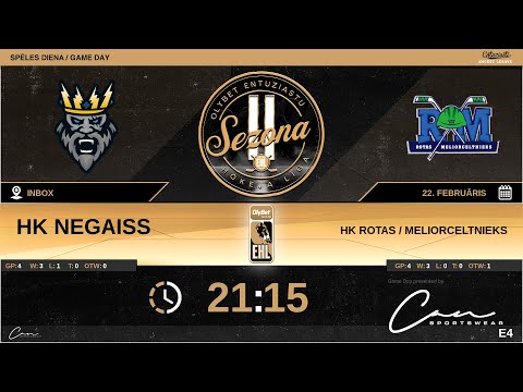 2022 02 22 HK Negaiss - HK ROTAS/Meliorceltnieks
