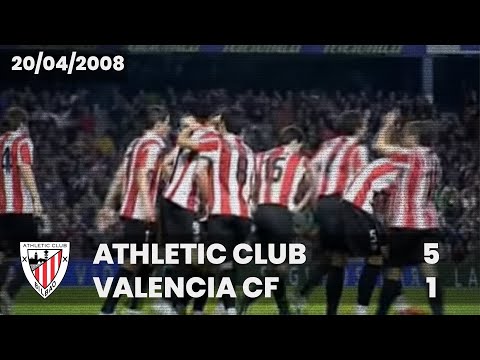 ⚽️ [Liga 07/08] J33 I Athletic Club 5 - Valencia CF 1 I LABURPENA