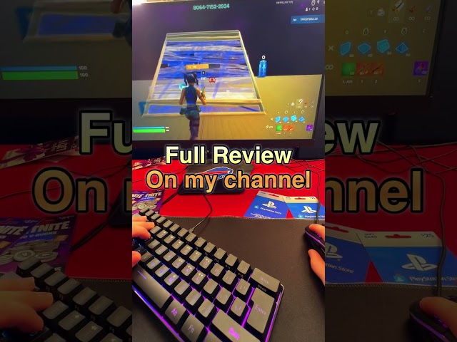 Vídeo relacionado con RedThunder 75% Teclado Inalámbrico Gaming,Retroiluminación RGB,Ratón Celular Ligero de 3200 dpi,Teclado Ultra-Compacto 85 Teclas Anti-ghosting,Disposición ES,para PC/PS5/Xbox