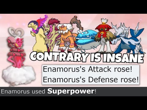 CONTRARY SUPERPOWER ENAMORUS IS INSANE | POKEMON SHOWDOWN HOME UPDATE!