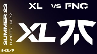 LEC Summer Split 2023 - Playoffs D2 - XL vs FNC - BO5